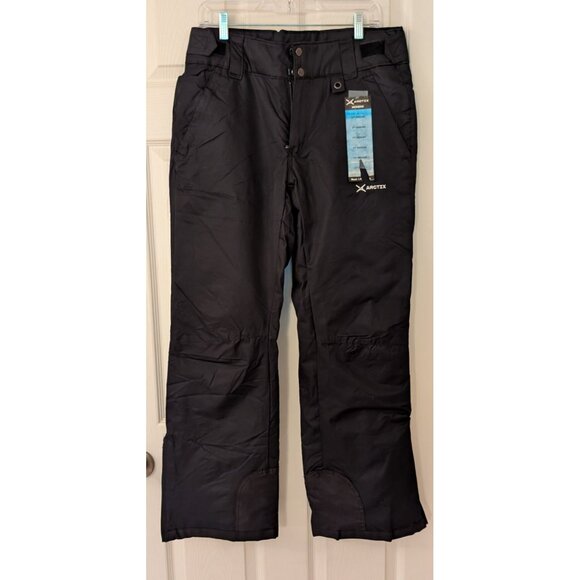 Arctix Womens Insulated Snow Pants Black Adj. Waist Cold Weather Wear Med. 31" L - Picture 1 of 10